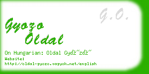 gyozo oldal business card